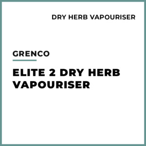 All Dry Herb Concentrate: Grenco - Medical Elite II Vapouriser Kit