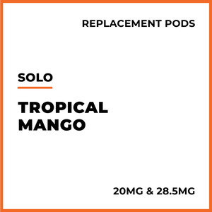 Solo Pre Filled Replacement Pods: solo Replacement Pods - Tropical Mango