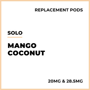 solo Replacement Pods - Mango Coconut