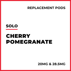 solo Replacement Pods - Cherry Pomegranate