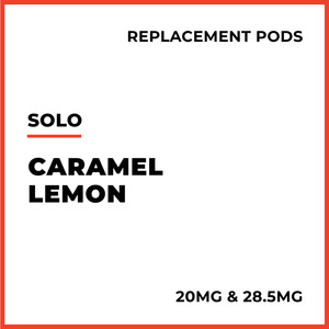 solo Replacement Pods - Caramel Lemon