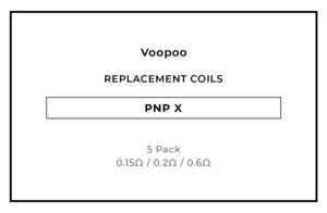 Pods Coils: Voopoo - PnP X Replacement Coils