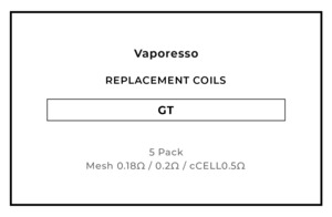 Coils: Vaporesso - GT Replacement Coils
