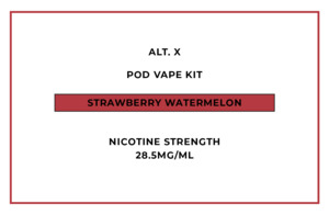 alt. X Pod Vape Kit - Strawberry Watermelon
