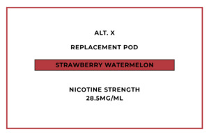 Alt: alt. X Replacement Pod - Strawberry Watermelon