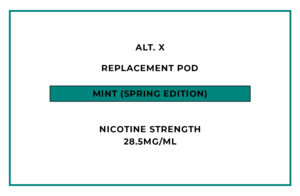 alt. X Replacement Pod - Mint (Spring Edition)