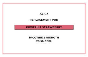 Alt: alt. X Replacement Pod - Kiwifruit Strawberry