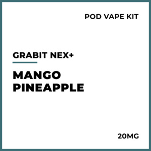 Grabit NEX+ Disposable Pod Vape Kit - Mango Pineapple