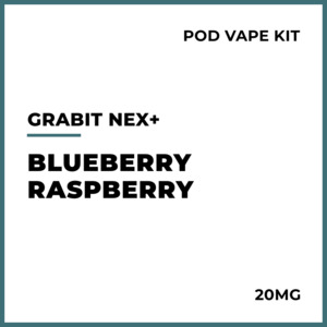 Grabit NEX+ Disposable Pod Vape Kit - Blueberry Raspberry