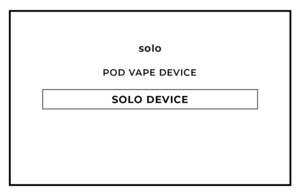 solo Pod Vape Device