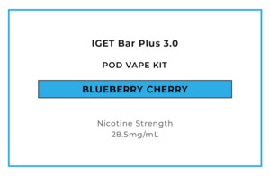 IGET Bar Plus 3.0 Pre-filled Vape Kit