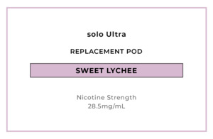 solo Ultra Replacement Pod - Sweet Lychee