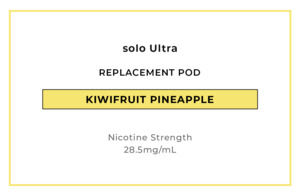 Solo Ultra Pod Vape: solo Ultra Replacement Pod - Kiwifruit Pineapple