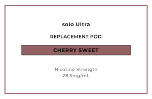 solo Ultra Replacement Pod - Cherry Sweet