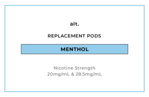 alt. Pre-filled Replacement Pods