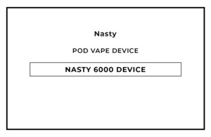 Nasty 6000 Pre-filled Replacement Battery