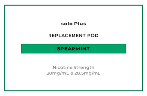 solo Plus Replacement Pod - Spearmint
