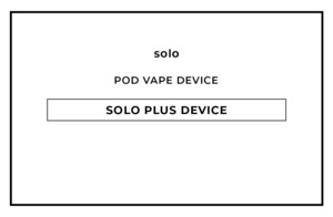 solo Plus Pod Vape Device