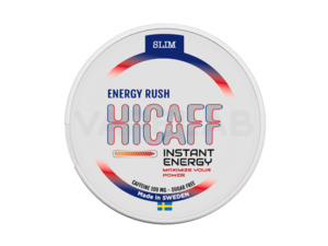 Energy Pouches: HICAFF Caffeine Pouches - Energy Rush