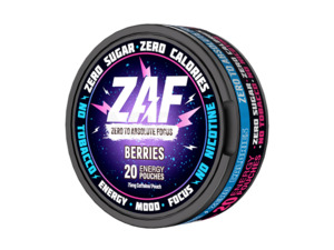 Energy Pouches: ZAF Caffeine Pouches - Berries