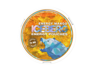 Energy Pouches: ICEBERG Energy Pouches - Energy Mango