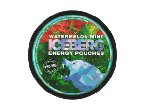 Iceberg Energy Pouches: ICEBERG Energy Pouches - Watermelon Mint