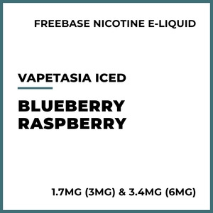 E Liquid Beverage: Vapetasia Iced - Blueberry Raspberry