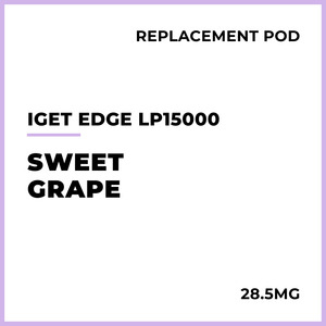 IGET Edge LP15000 Replacement Pod - Sweet Grape