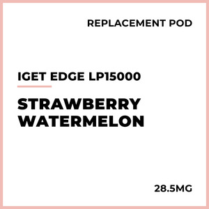 IGET Edge LP15000 Replacement Pod - Strawberry Watermelon