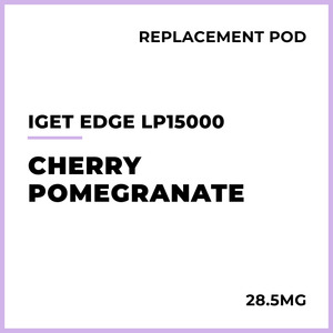 IGET Edge LP15000 Replacement Pod - Cherry Pomegranate