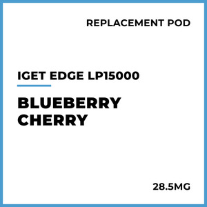 IGET Edge LP15000 Replacement Pod - Blueberry Cherry