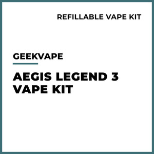Hardware All: Geekvape - Aegis Legend 3 Vape Kit