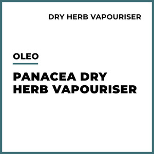 All Dry Herb Concentrate: Oleo - Panacea Dry Herb Vapouriser