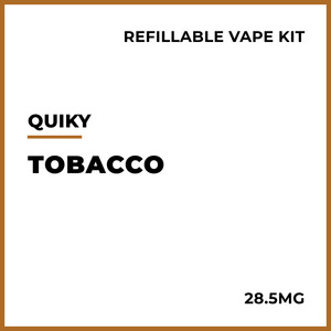 Quiky Refillable Vape Kit - Tobacco