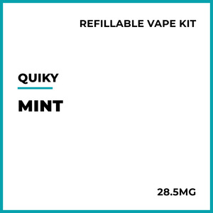 New Arrivals: Quiky Refillable Vape Kit - Mint