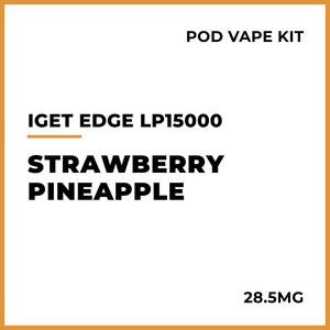 New Arrivals: IGET Edge LP15000 Pod Vape Kit - Strawberry Pineapple