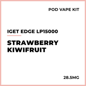 IGET Edge LP15000 Pod Vape Kit - Strawberry Kiwifruit