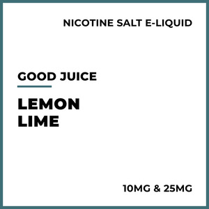 E Liquid Mint Iced Menthol: Good Juice Salts - Lemon Lime