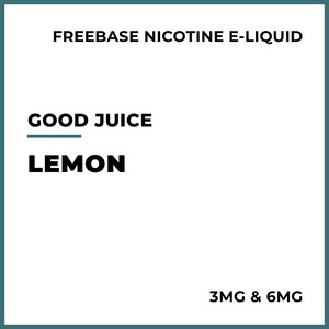 E Liquid Mint Iced Menthol: Good Juice - Lemon