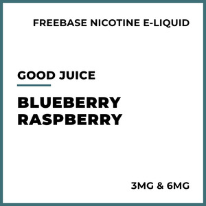 E Liquid Mint Iced Menthol: Good Juice - Blueberry Raspberry