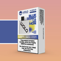 Relx Pod Promotions: WALA Mirror Blueberry Lemon Disposable Vape