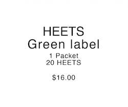 Heated Tobacco Sticks: IQOS HEETS Green Label 1 Pack