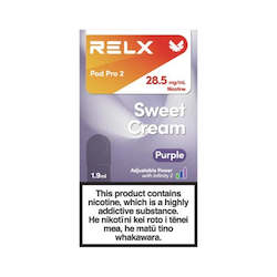 Relx Infinity 2 Pods: RELX Infinity 2 Sweet Cream (Taro) Pod