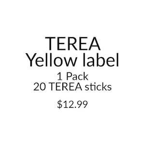 Terea Iqos Iluma Tobacco Sticks: IQOS TEREA Yellow Label 1 Pack