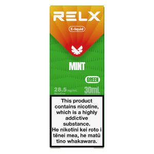 New Arrivals: RELX E-Liquid Mint (Green)
