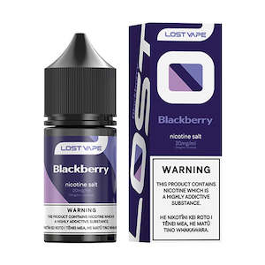 New Arrivals: Lost Vape E-Liquid Blackberry