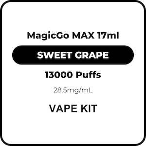 RELX MagicGo Max Vape Kit Sweet Grape 17mL