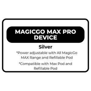 RELX MagicGo Max Pro Vape Device Silver