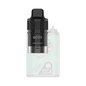 Closed Pod System: IGET Bar Plus Pre-filled Pod - Apple Grape 6000 Puffs 20mg/ml