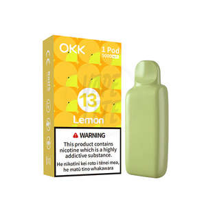 Okk Reusable: OKK Cross Pod - No.13 Lemon 28.5mg/ml
